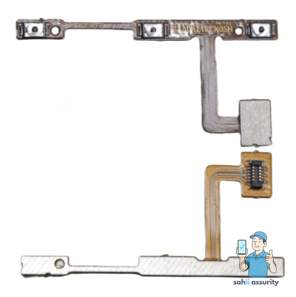 Volume Button Flex Cable for Vivo Y15 2019